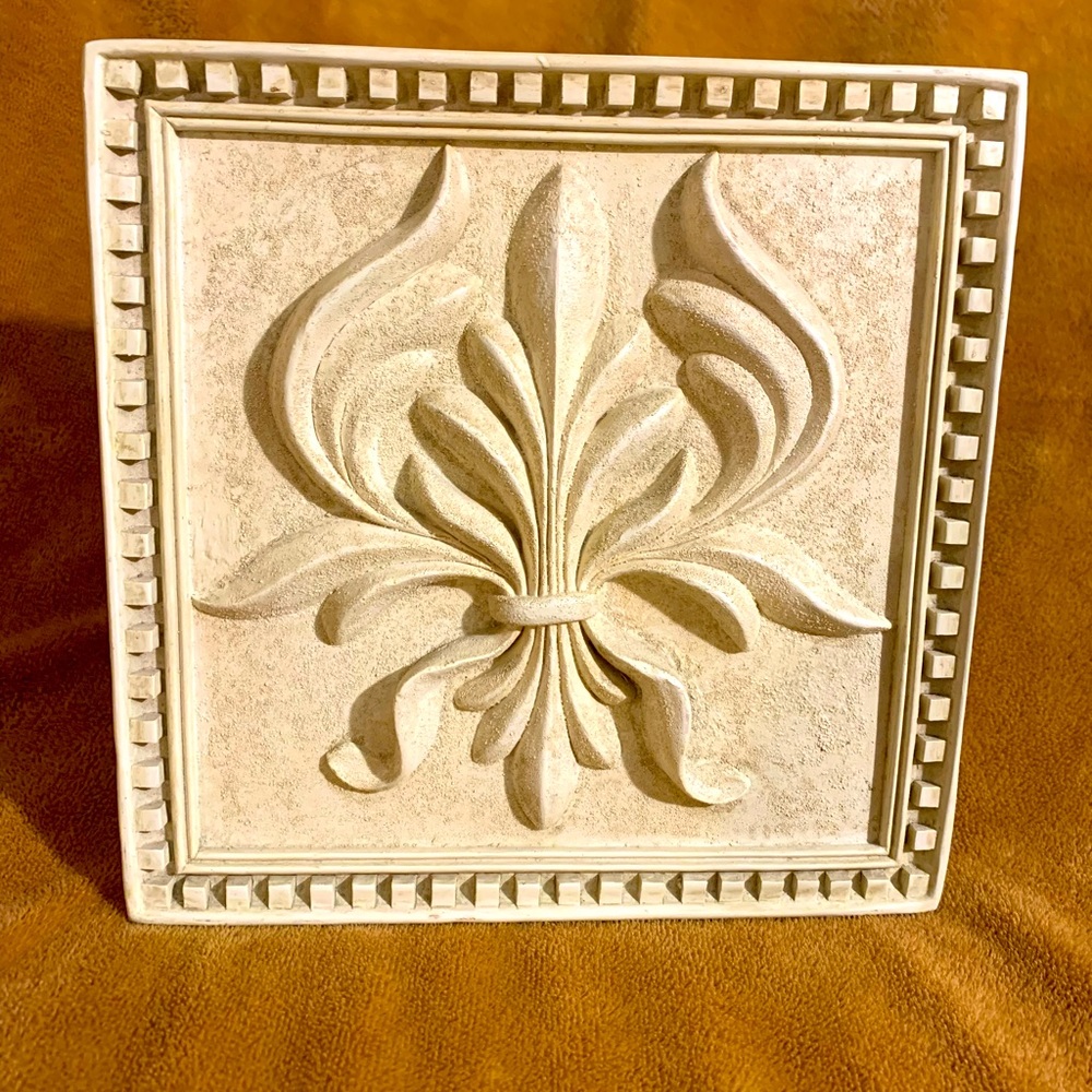 Baroque Acanthus 3D Print Picture 8” x 8”, Wall Hanging/ Free Standing